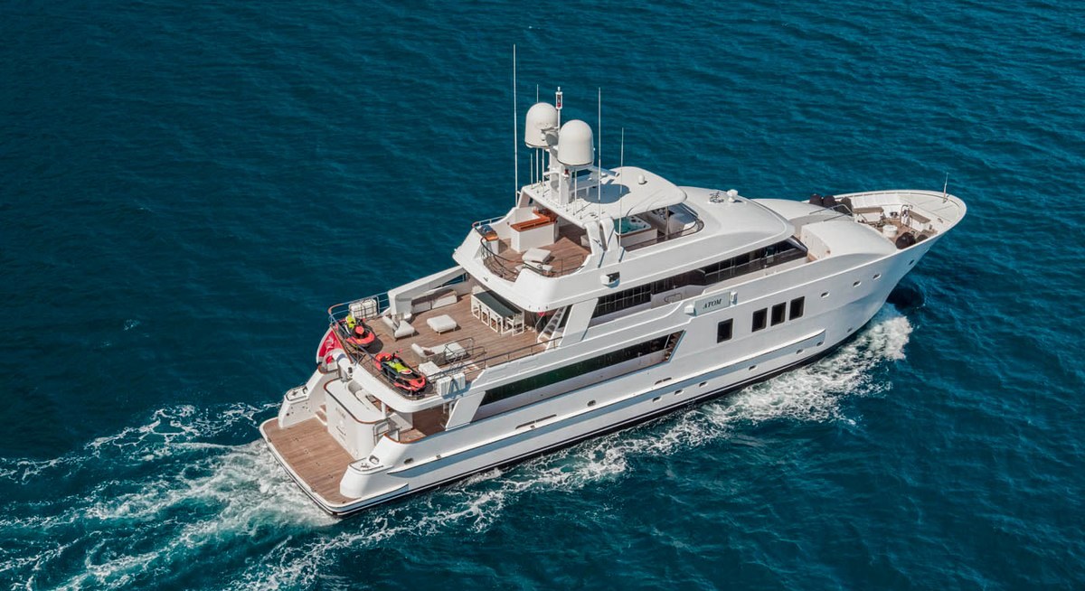 ATOM yacht charter 5
