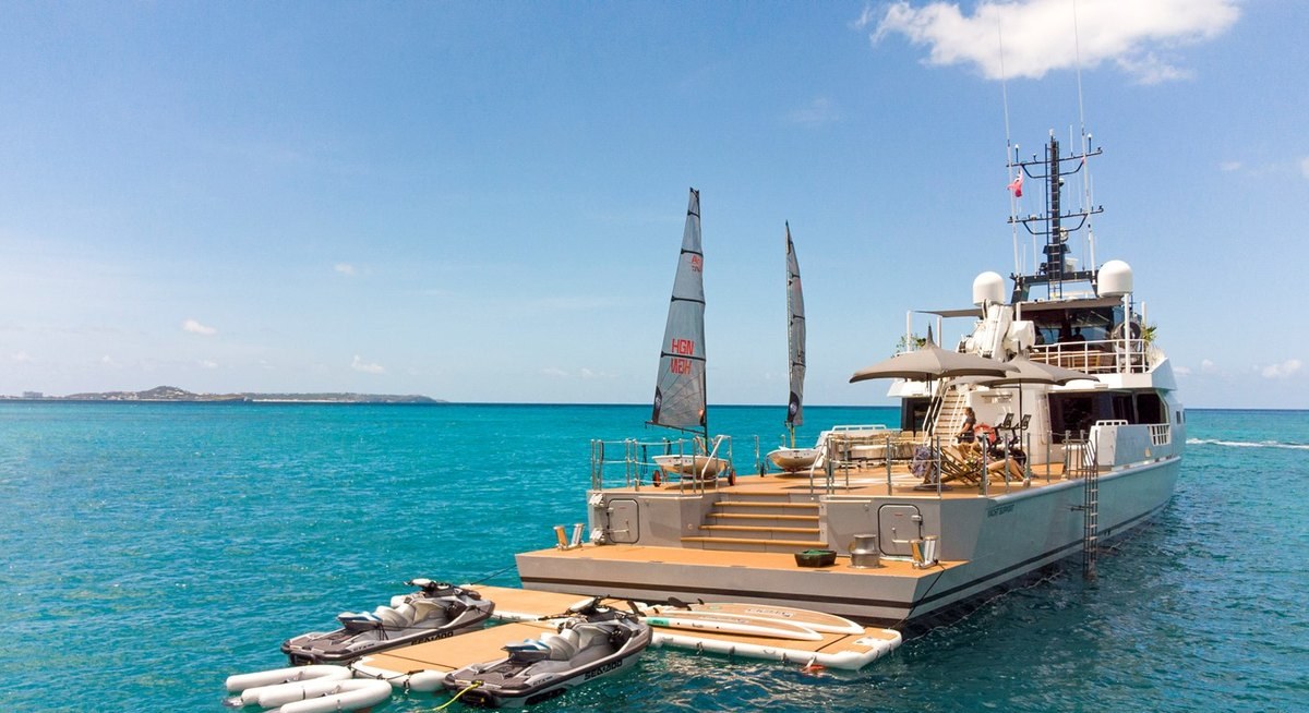 BAD COMPANY SUPPORT yacht charter 5