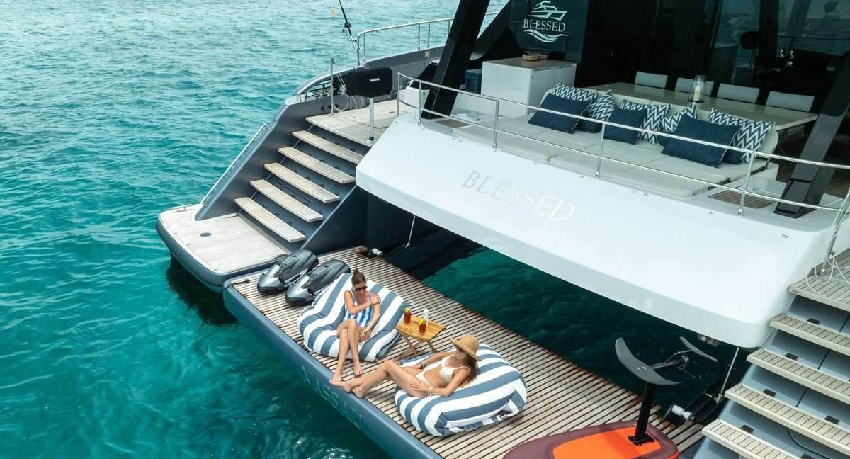 BLESSED yacht charter 4