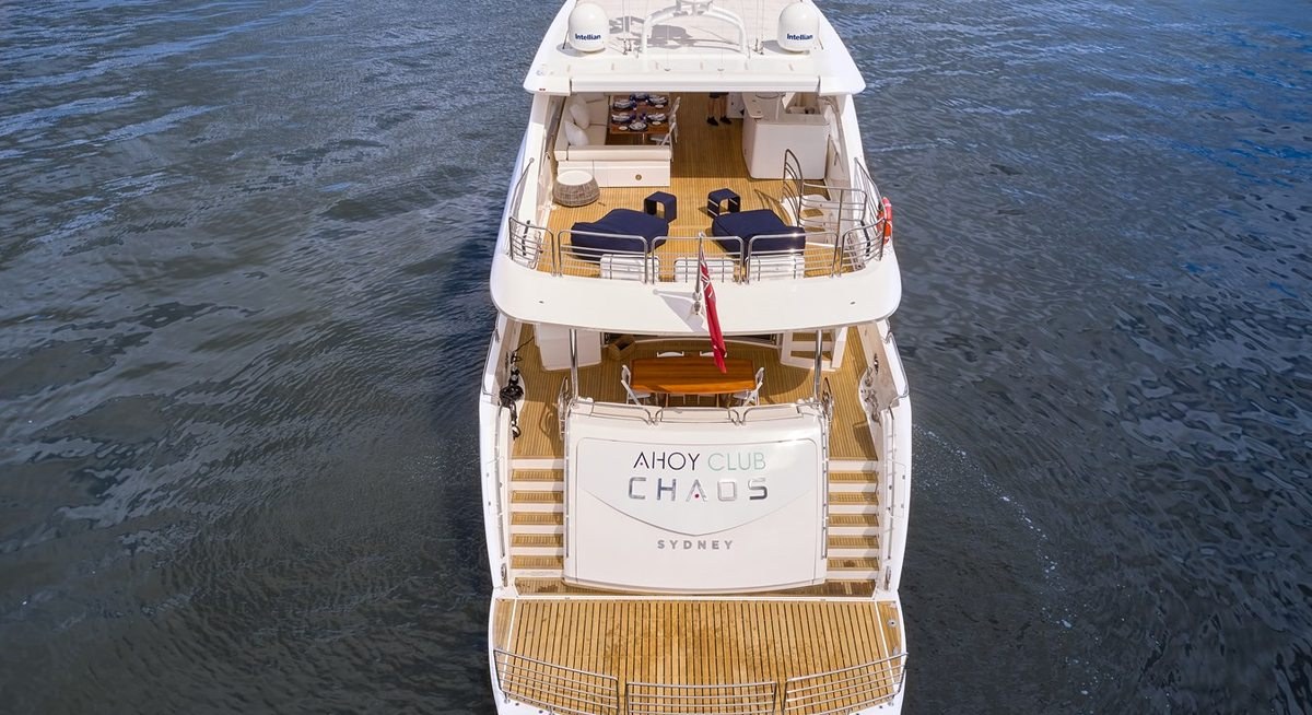 CHAOS yacht charter 5