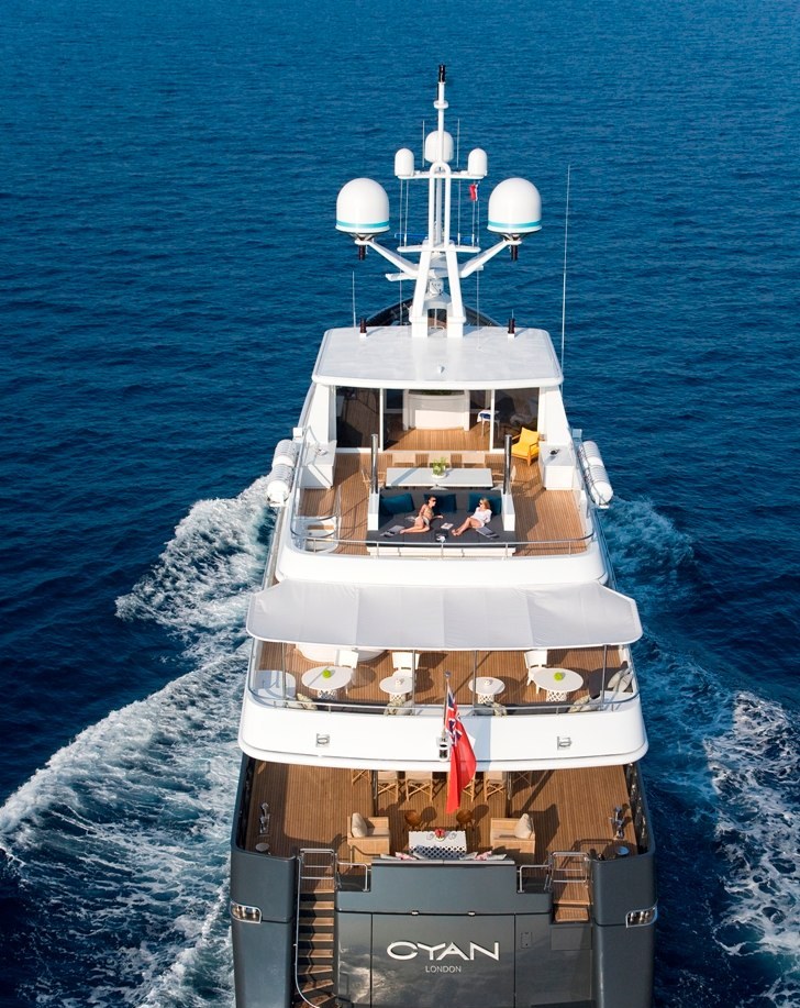 CYAN yacht charter 3