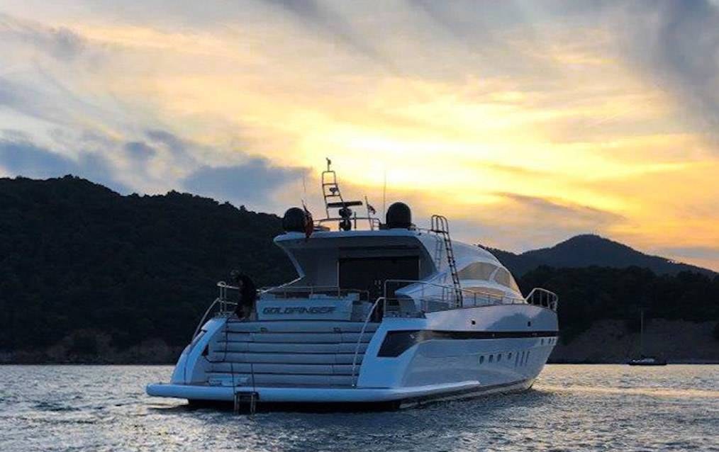 GOLDFINGER yacht charter 3