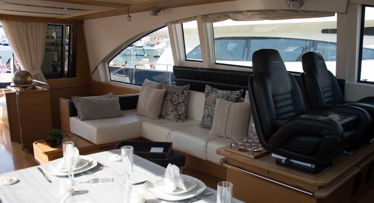 GREY yacht charter 5