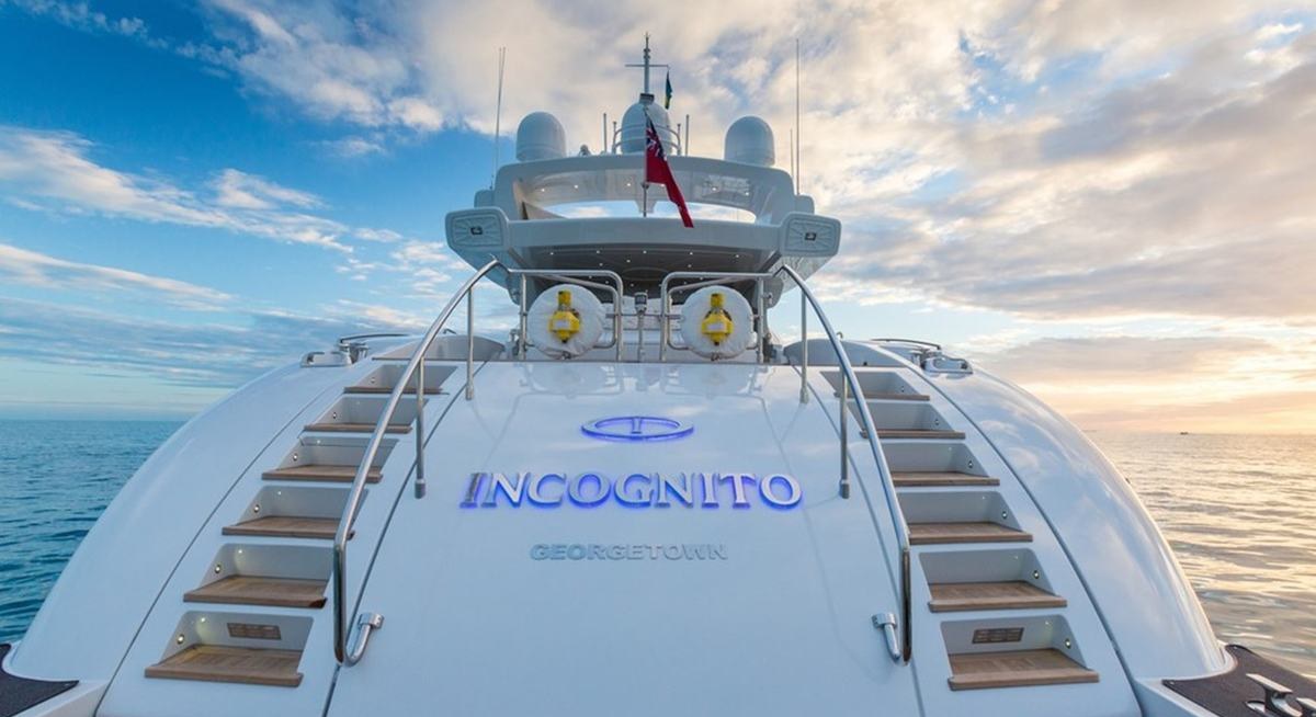 INCOGNITO yacht charter 5