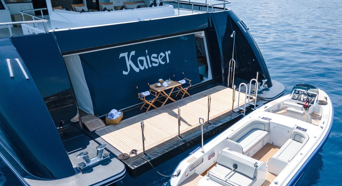 KAISER yacht charter 5