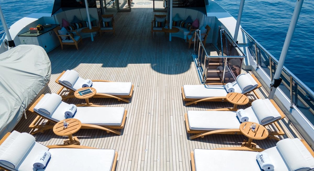 KAISER yacht charter 3