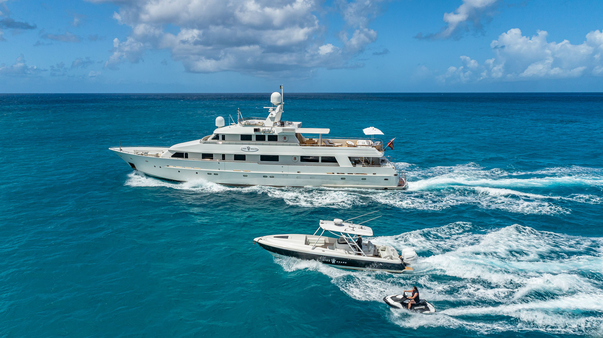 LIONSHARE yacht charter 2