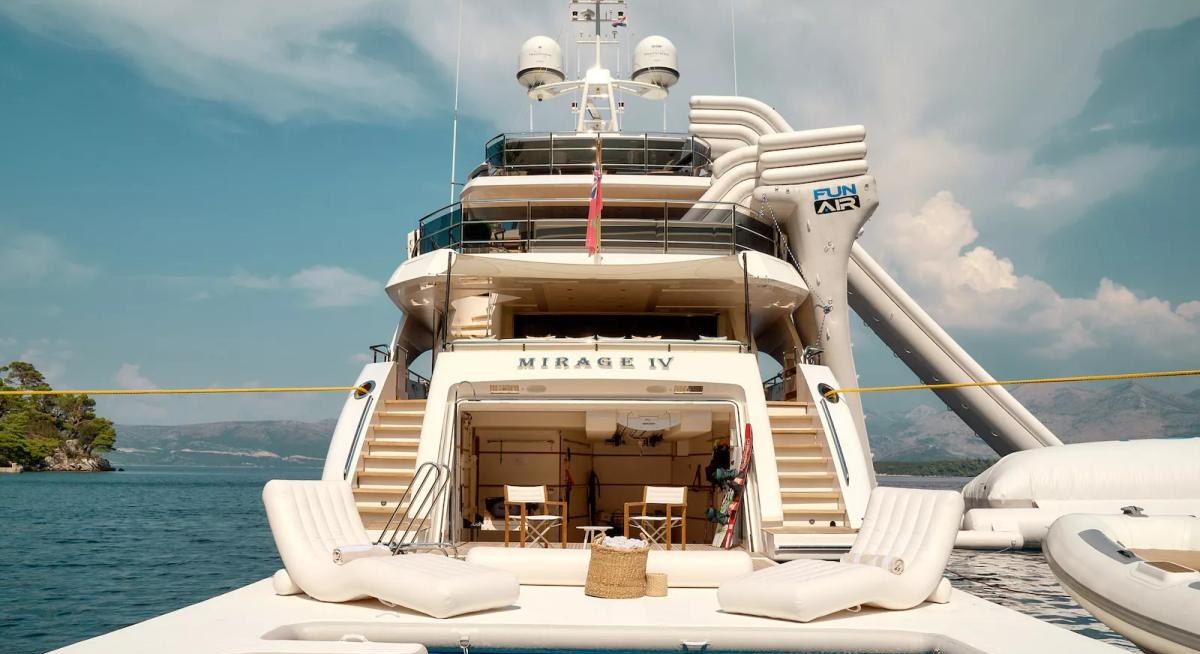 MIRAGE IV yacht charter 5