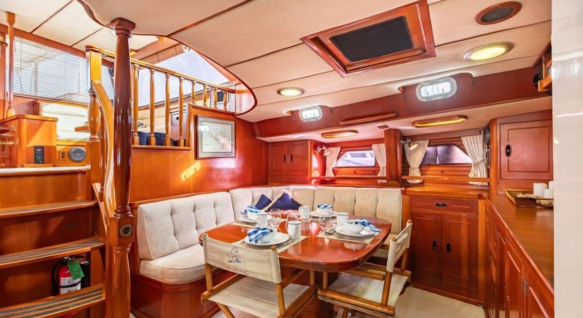 MUSTANG yacht charter 5