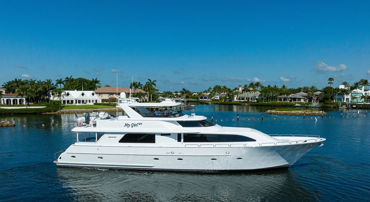 MY GIRL yacht charter 1