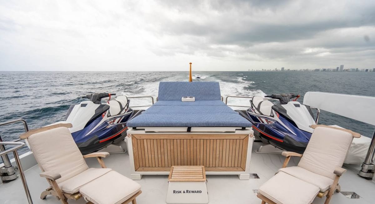 RISK & REWARD yacht charter 4
