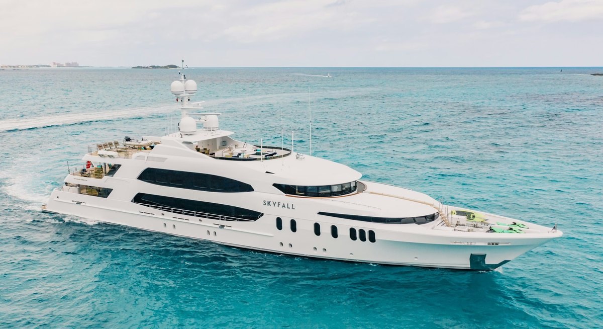 SKYFALL yacht charter 1