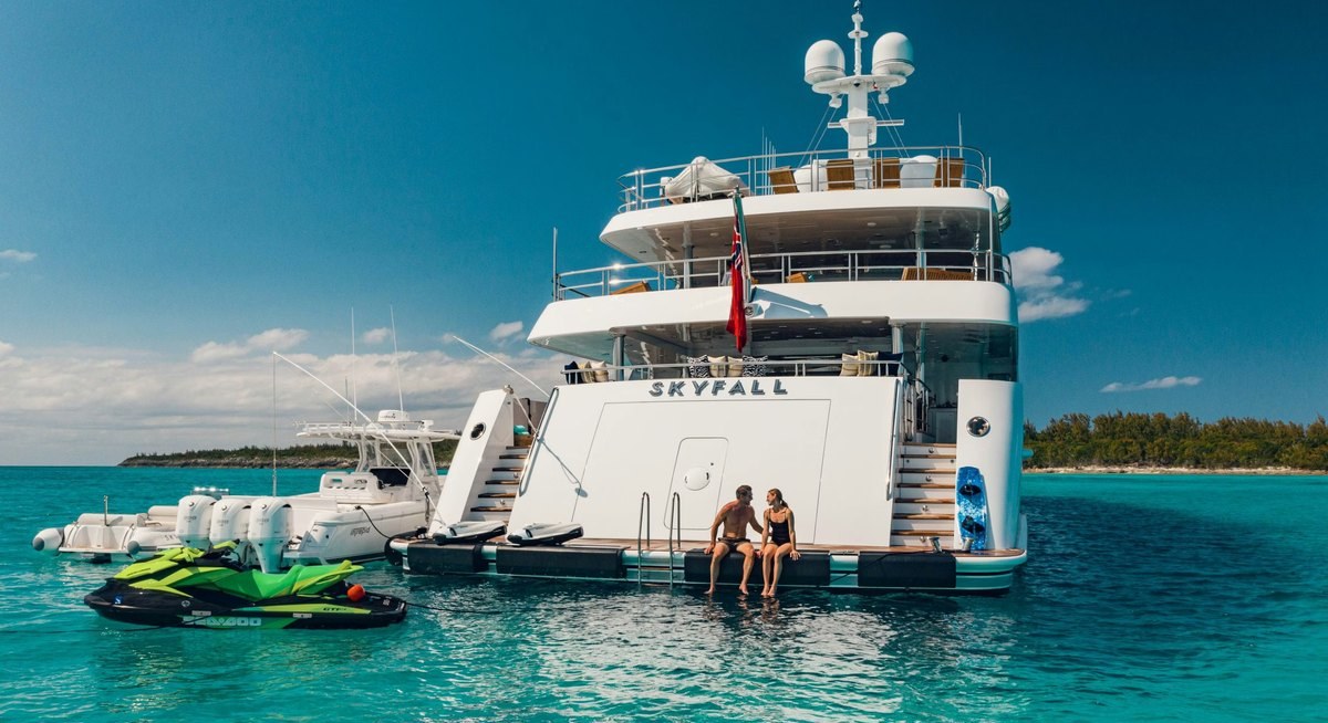 SKYFALL yacht charter 5