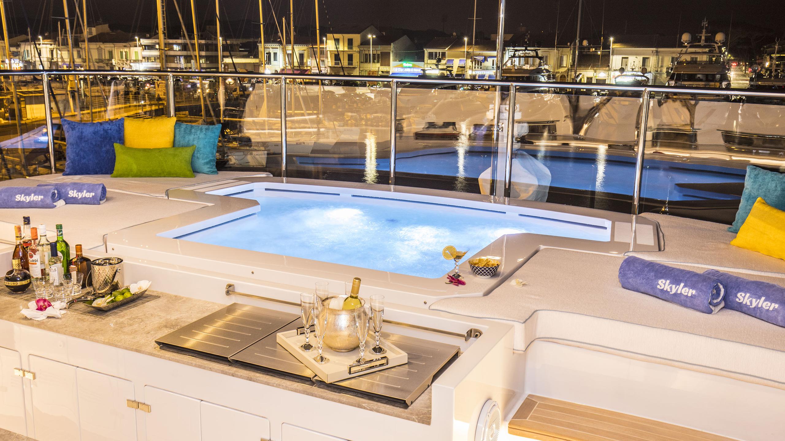SKYLER yacht charter 5