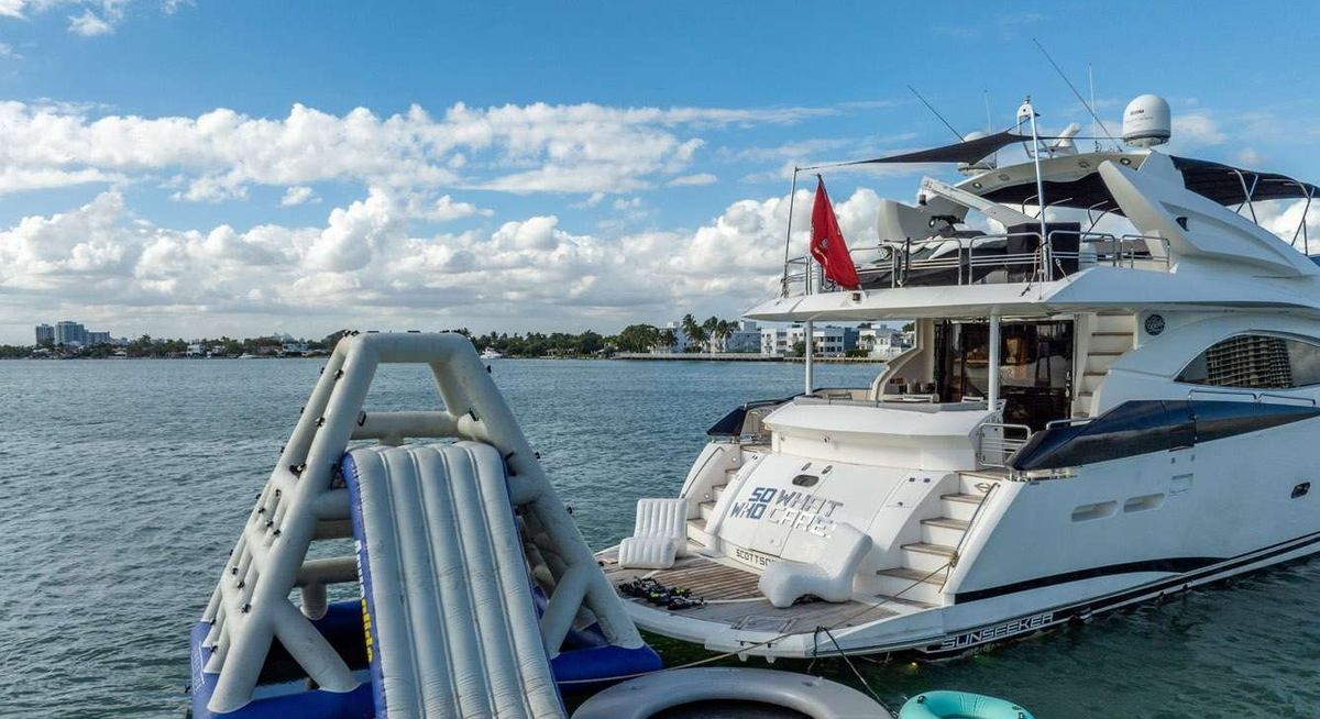 SO WHAT WHO CARES yacht charter 4