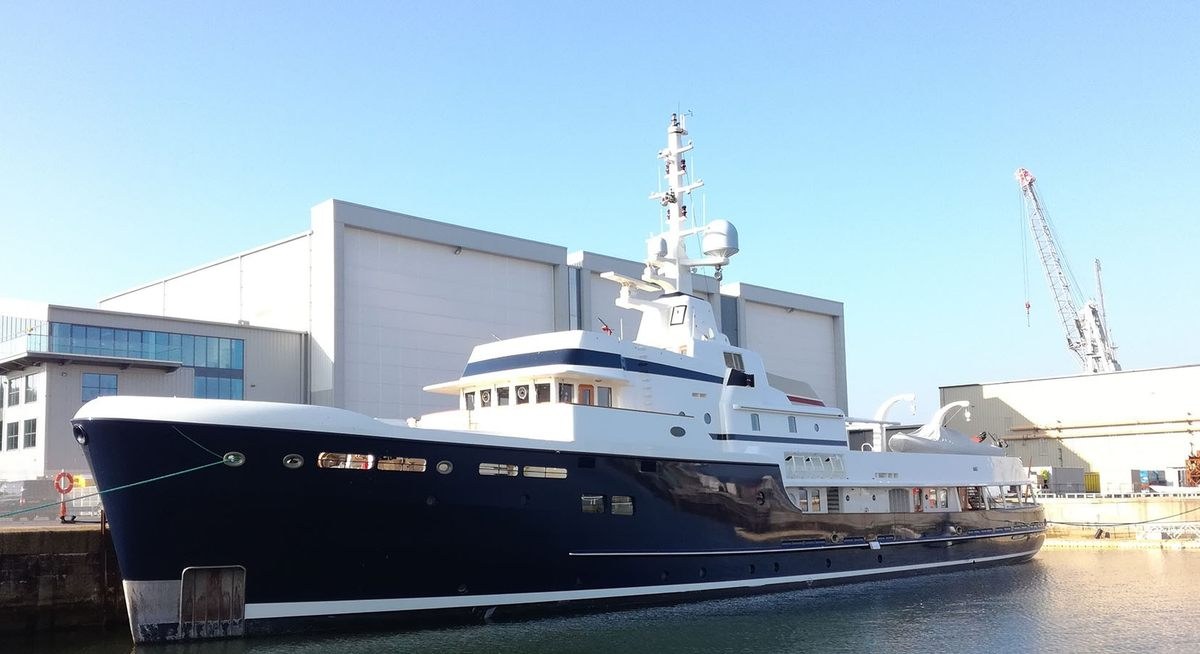 STEEL yacht charter 1