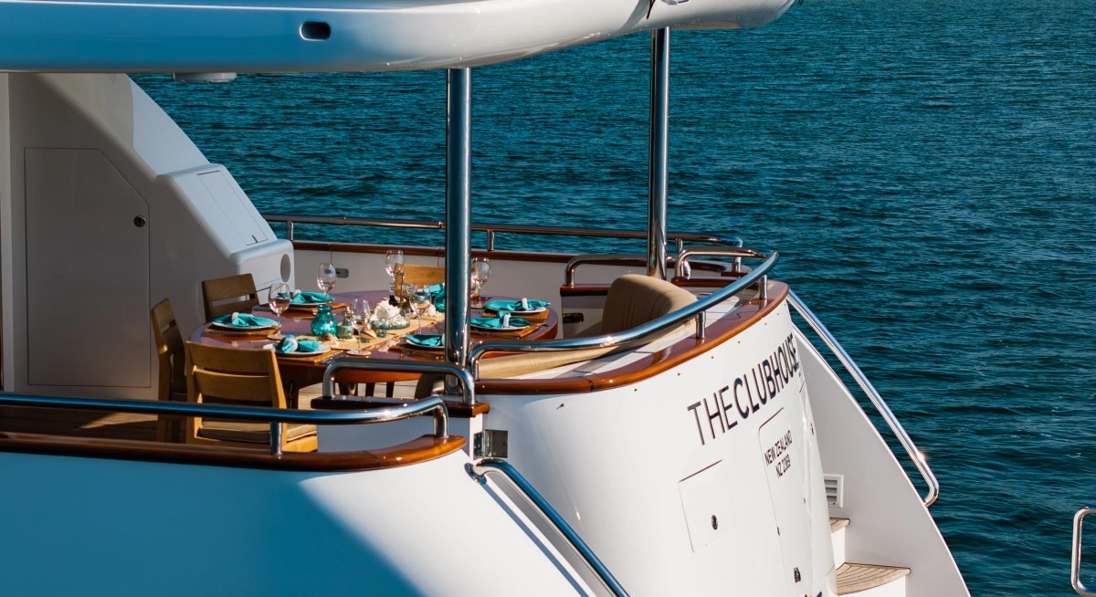 THE CLUBHOUSE yacht charter 4