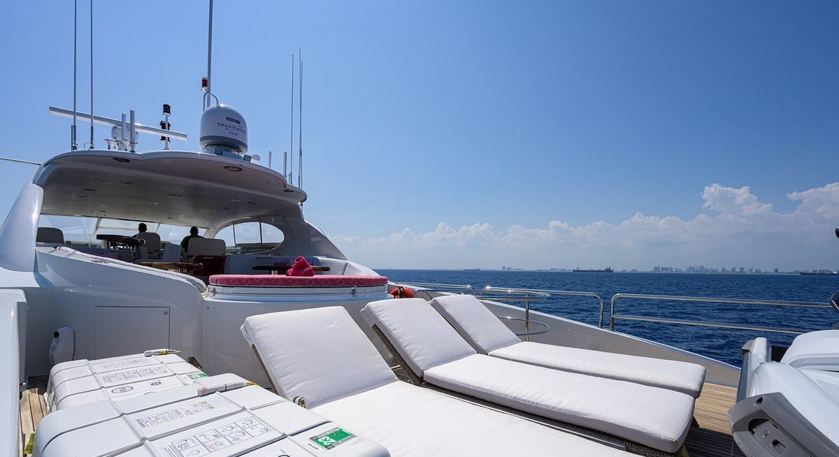THE JOB FATHER yacht charter 2